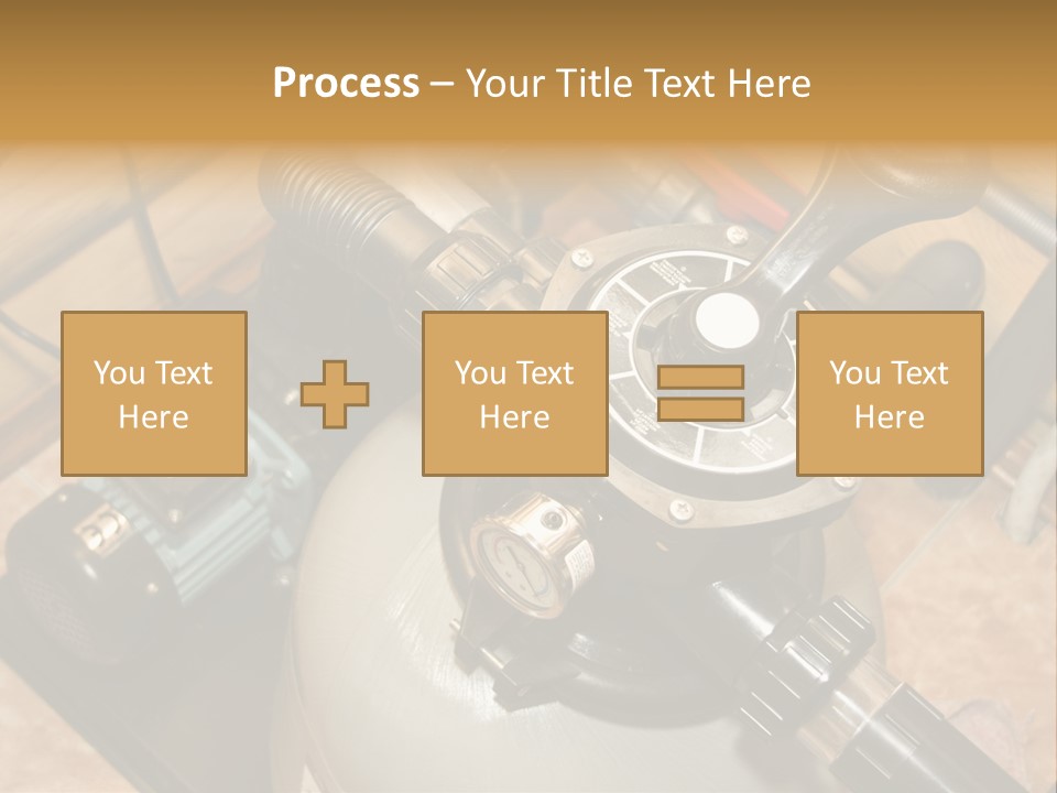 A Power Source With A Wrench On Top Of It PowerPoint Template