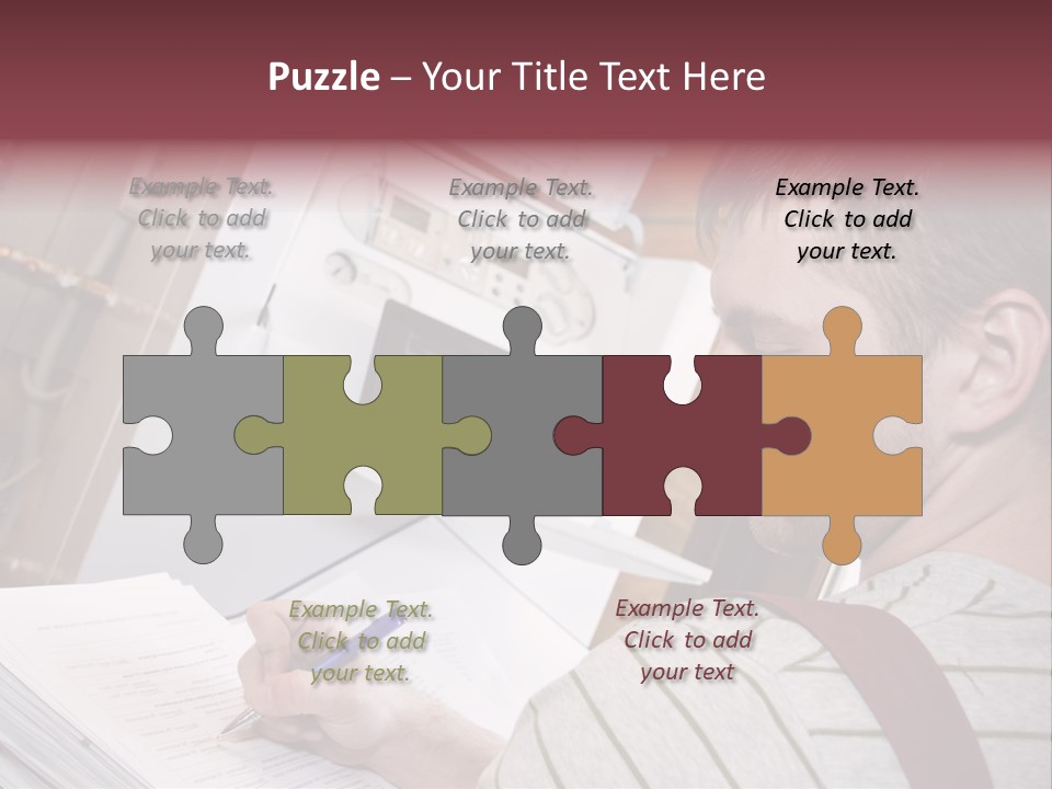 Apiary Moving Background PowerPoint Template