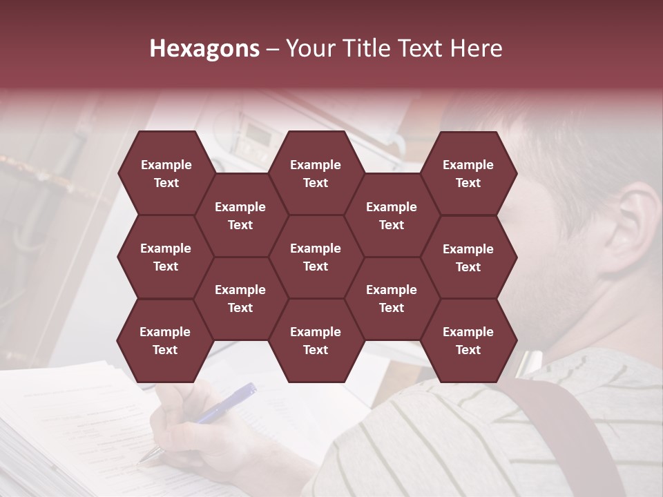 Apiary Moving Background PowerPoint Template