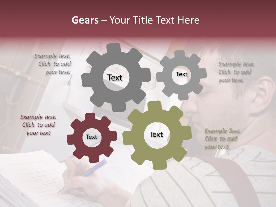 Apiary Moving Background PowerPoint Template