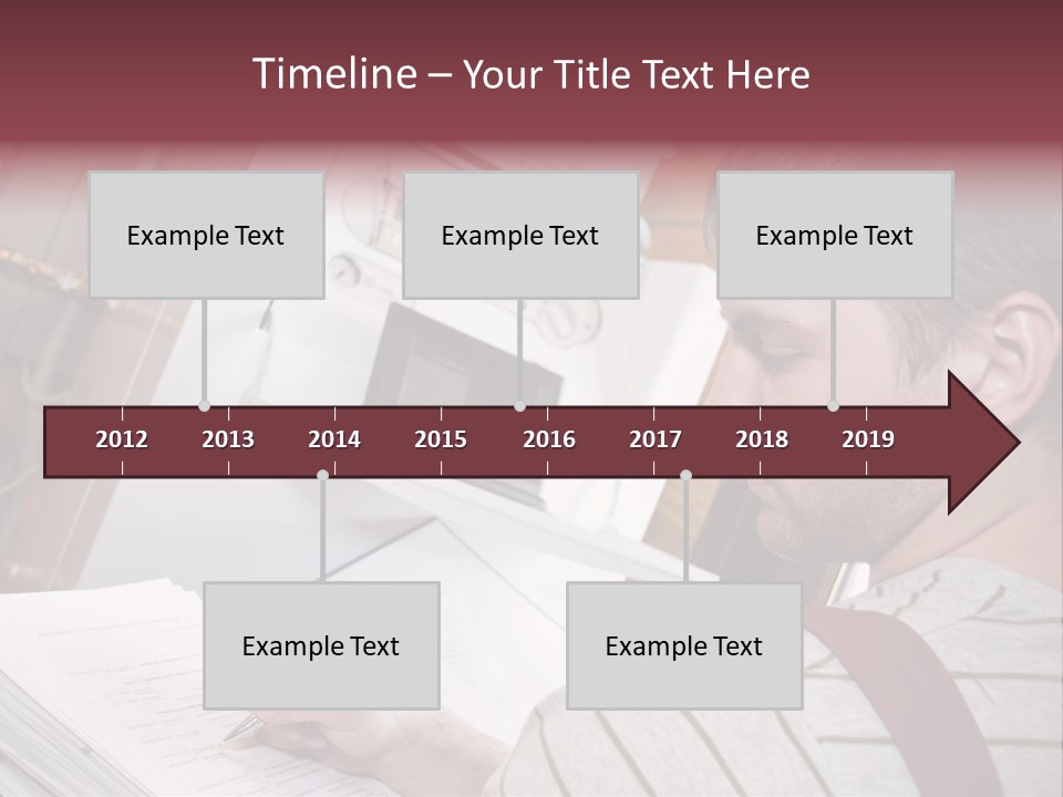 Apiary Moving Background PowerPoint Template