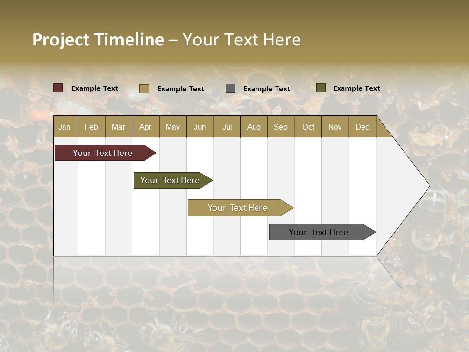 Apiary Moving Background PowerPoint Template