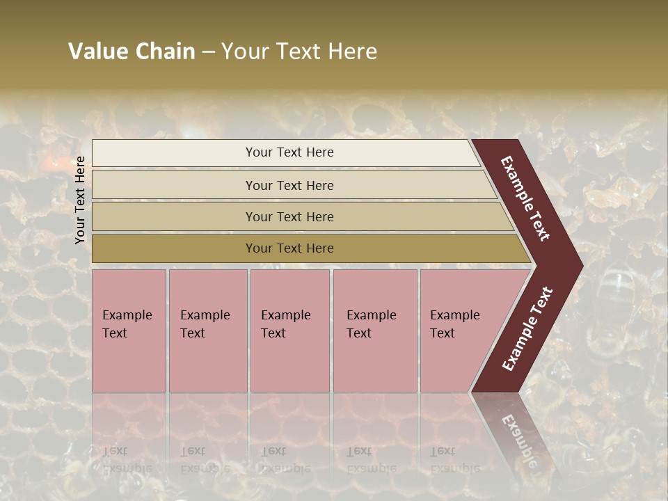 Apiary Moving Background PowerPoint Template