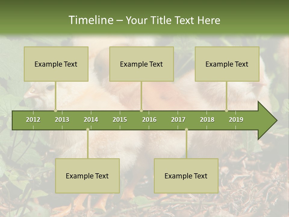 Five Farming Yellow PowerPoint Template