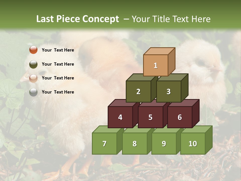 Five Farming Yellow PowerPoint Template