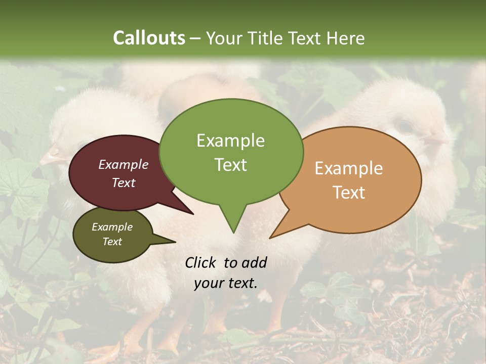 Five Farming Yellow PowerPoint Template