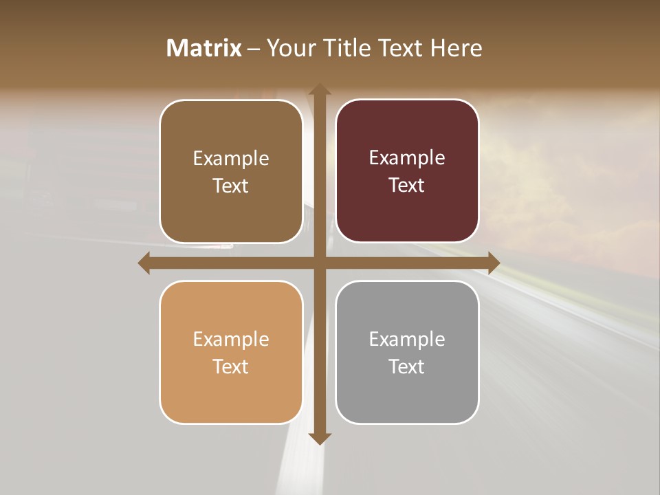 High Line Tilt PowerPoint Template