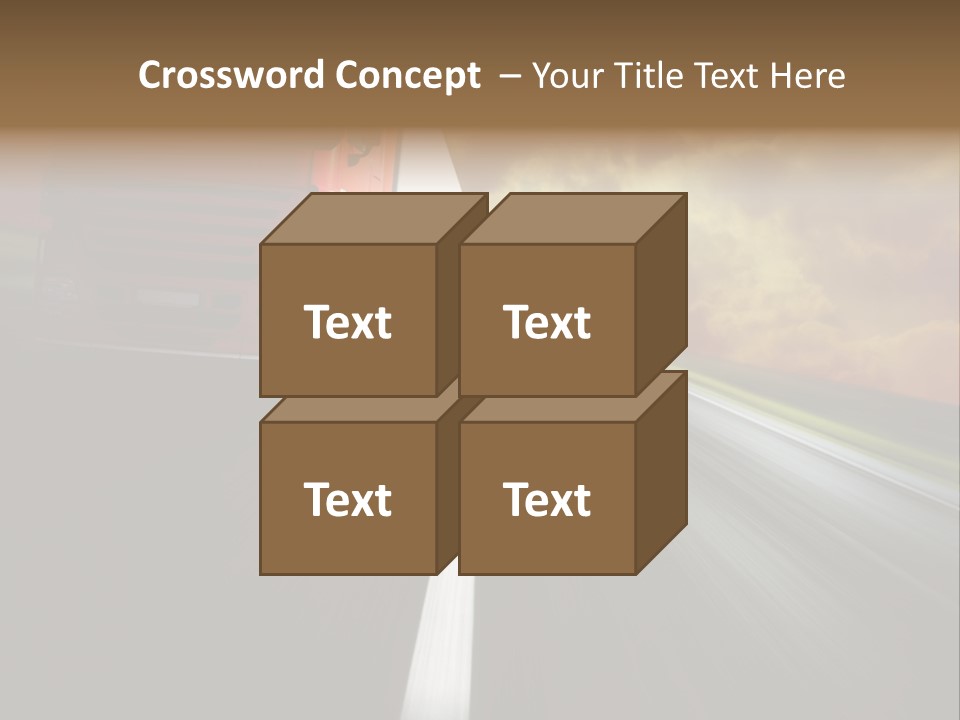 High Line Tilt PowerPoint Template