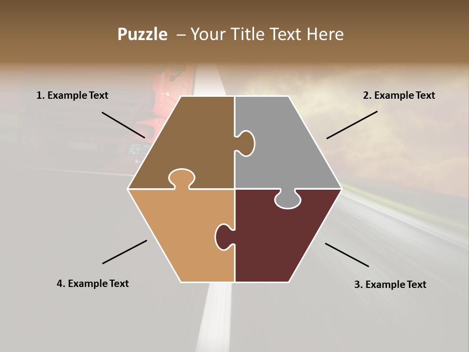 High Line Tilt PowerPoint Template