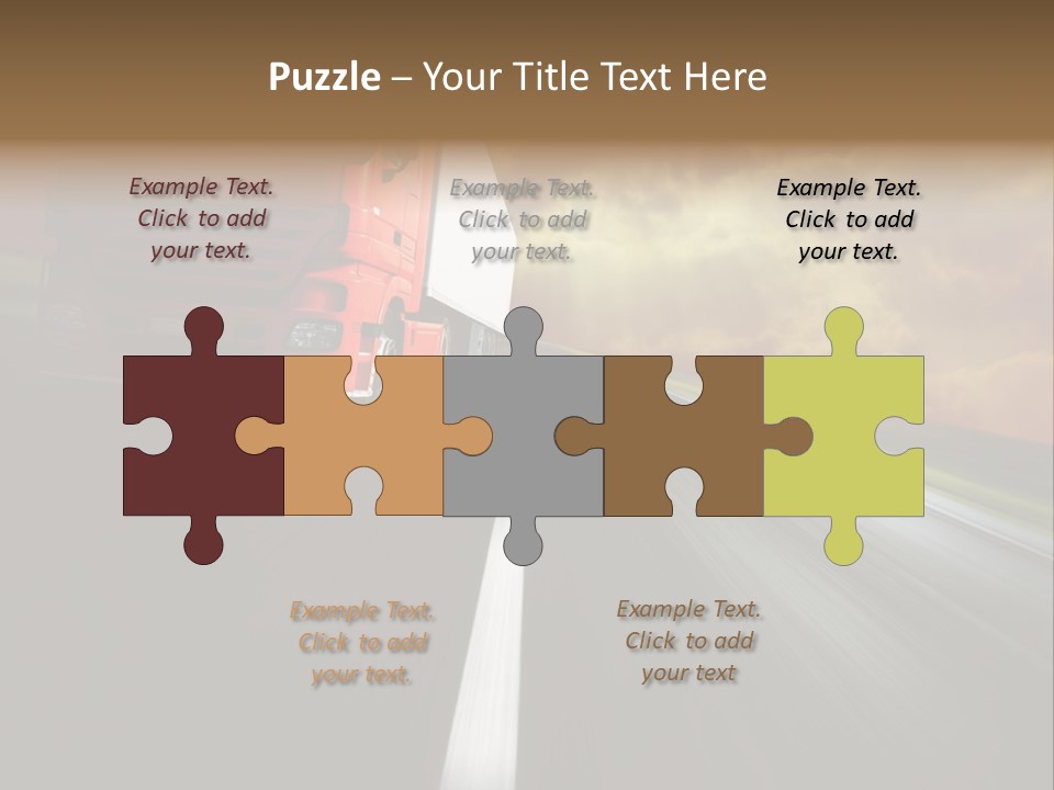 High Line Tilt PowerPoint Template
