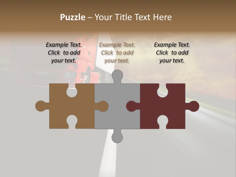 High Line Tilt PowerPoint Template