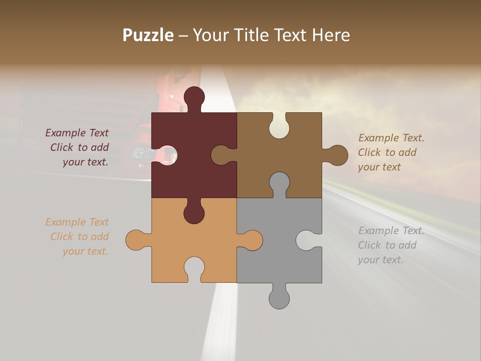 High Line Tilt PowerPoint Template