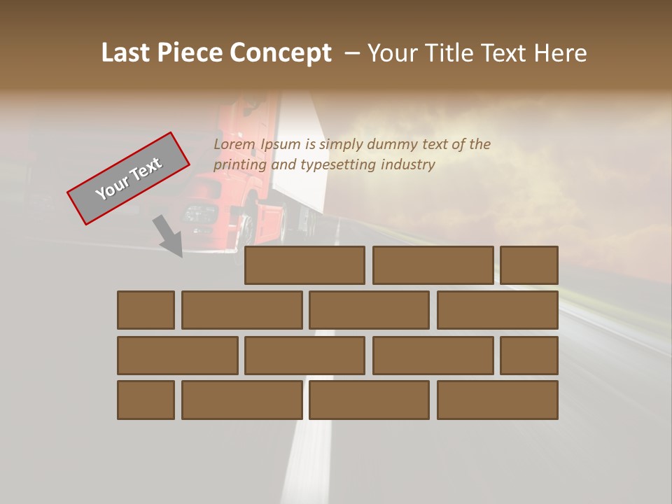 High Line Tilt PowerPoint Template