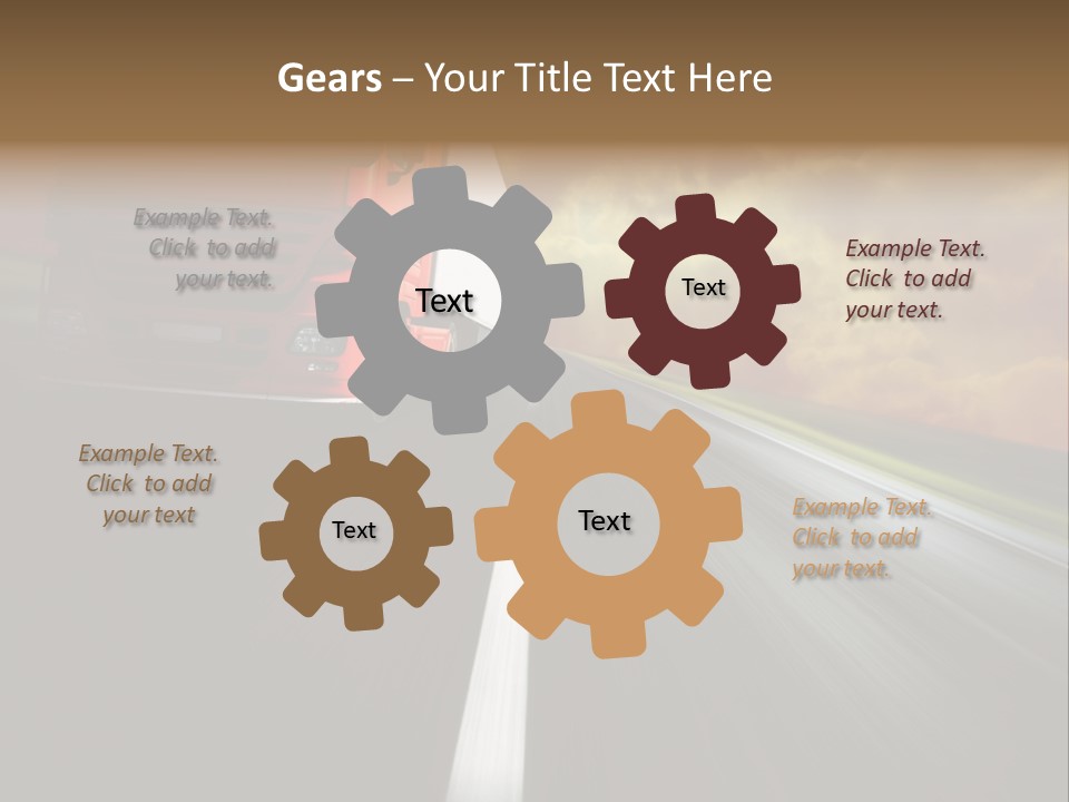 High Line Tilt PowerPoint Template