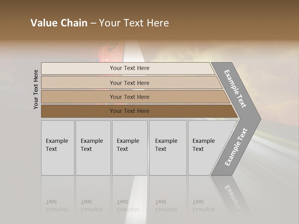 High Line Tilt PowerPoint Template