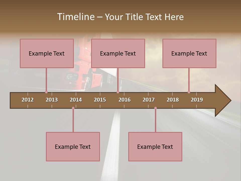 High Line Tilt PowerPoint Template