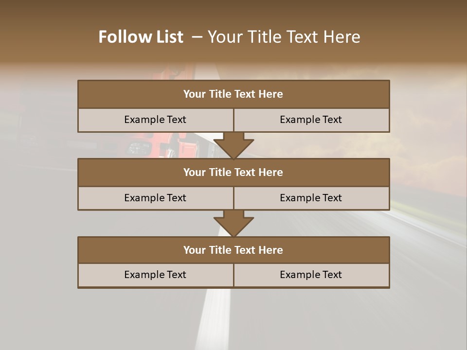 High Line Tilt PowerPoint Template