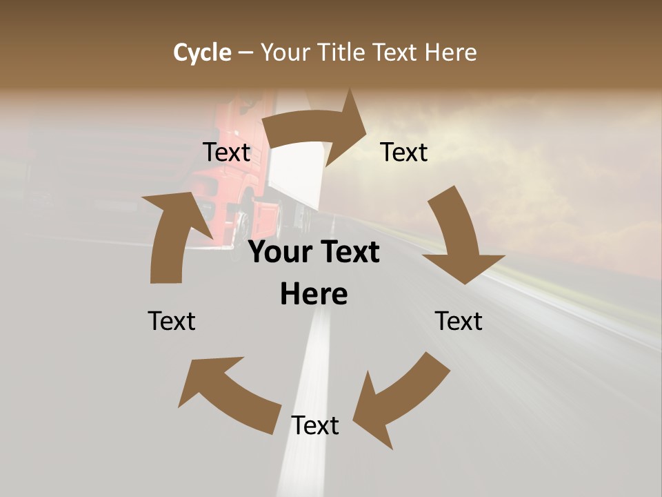 High Line Tilt PowerPoint Template
