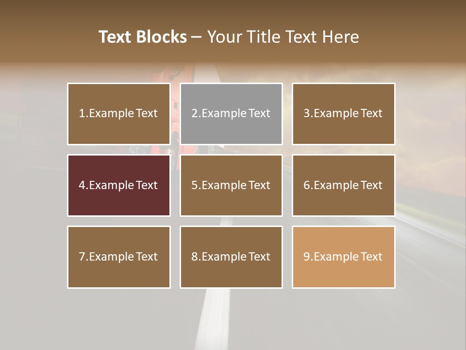High Line Tilt PowerPoint Template
