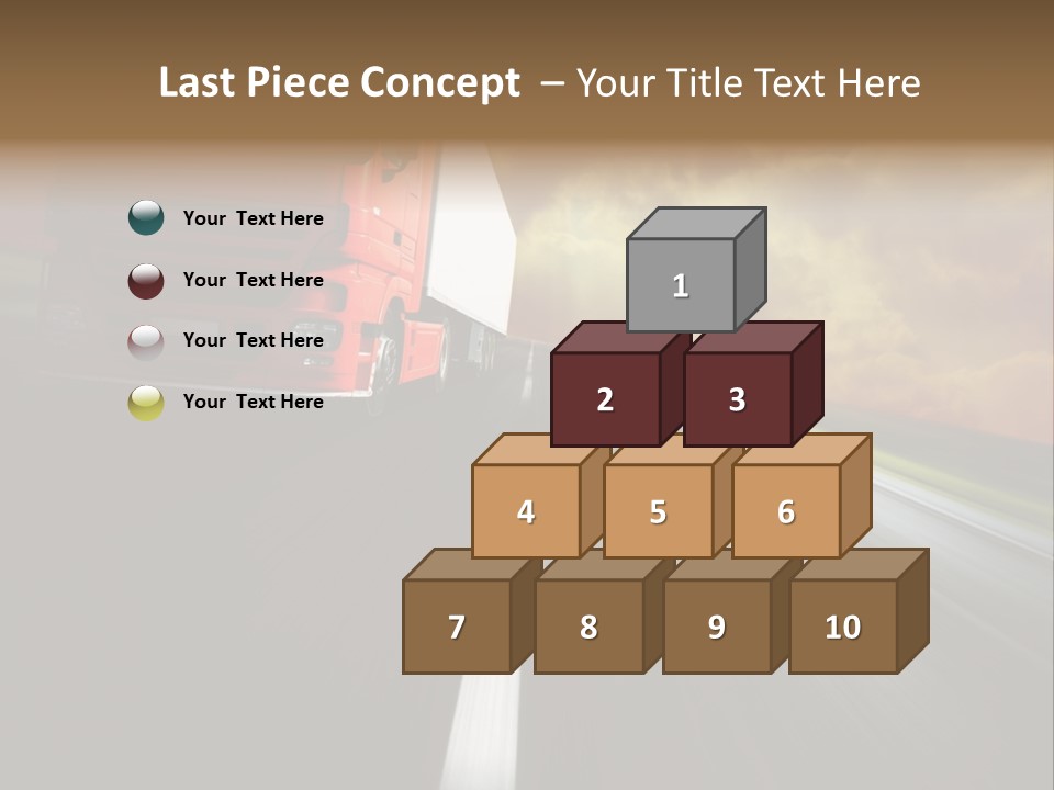 High Line Tilt PowerPoint Template