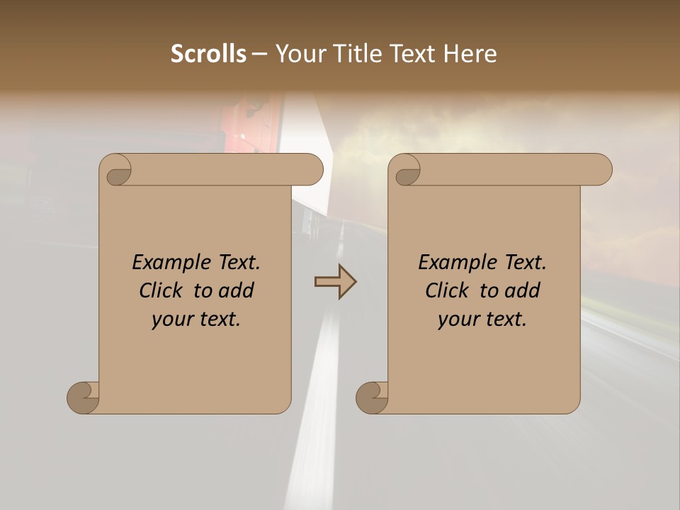 High Line Tilt PowerPoint Template