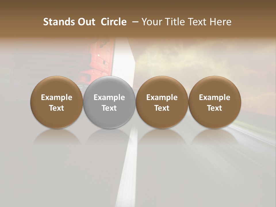 High Line Tilt PowerPoint Template