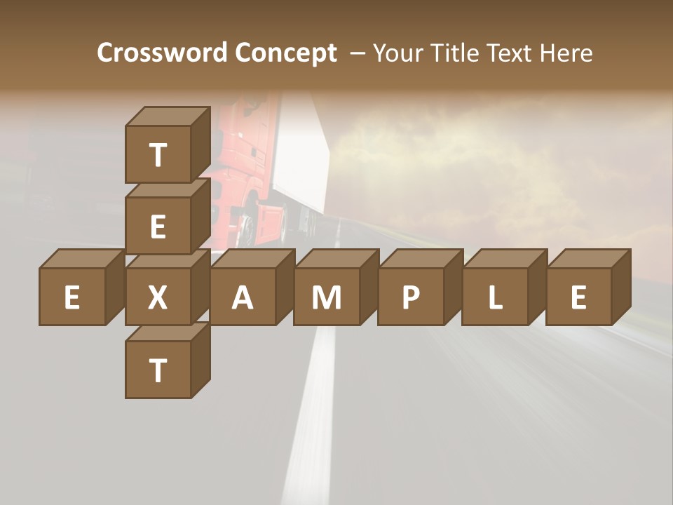 High Line Tilt PowerPoint Template