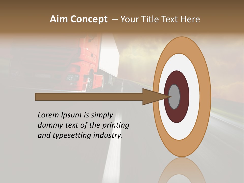 High Line Tilt PowerPoint Template