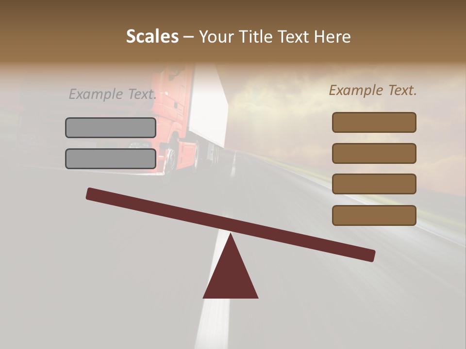 High Line Tilt PowerPoint Template