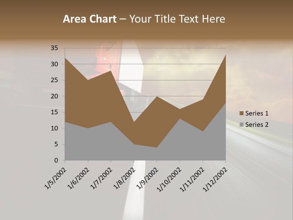 High Line Tilt PowerPoint Template
