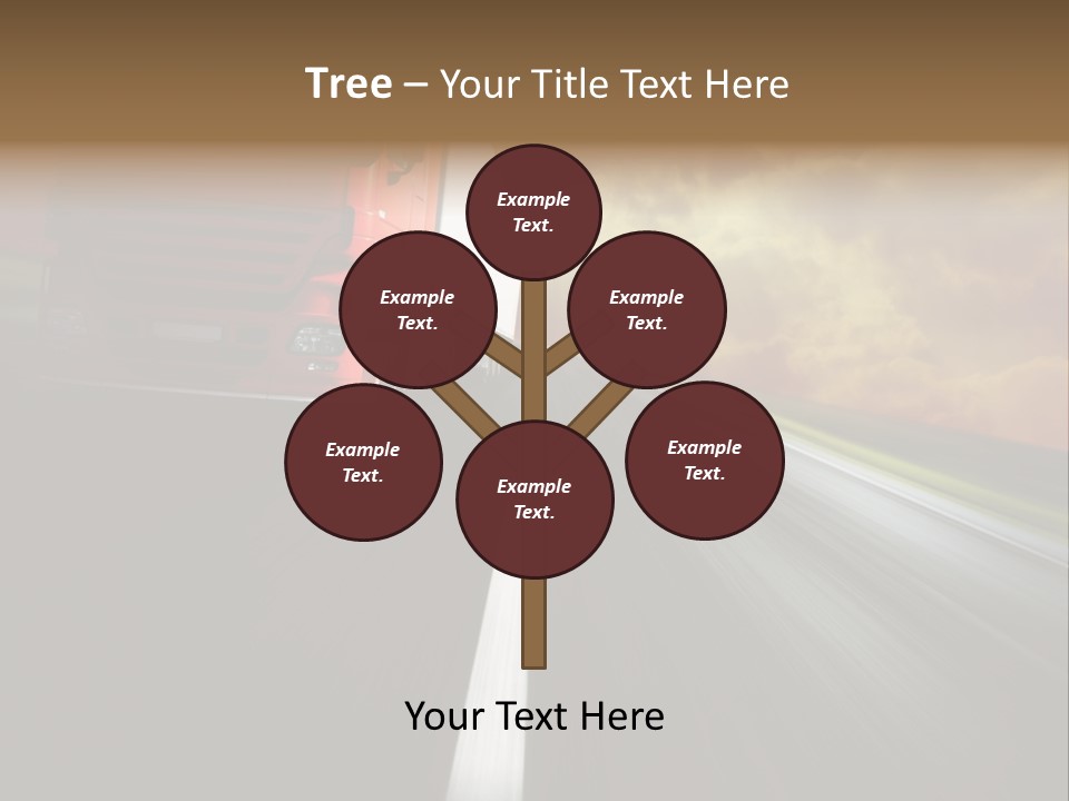 High Line Tilt PowerPoint Template