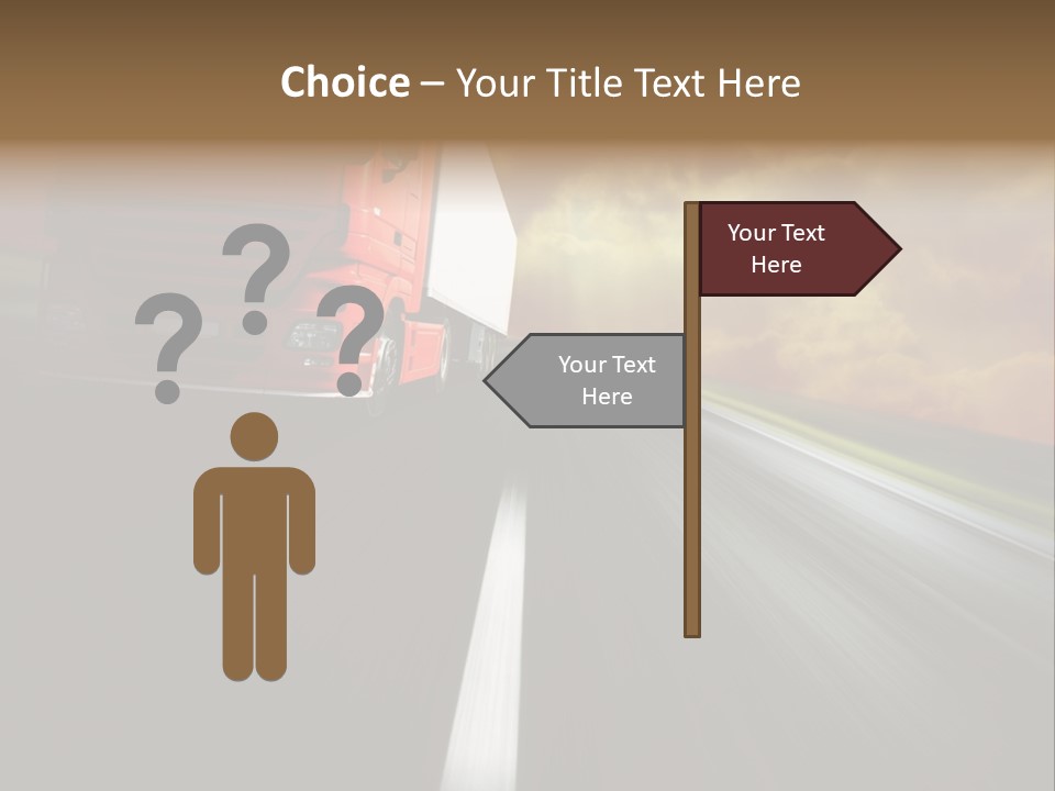 High Line Tilt PowerPoint Template