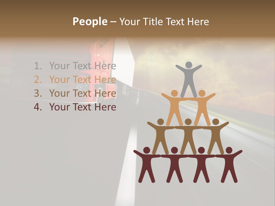 High Line Tilt PowerPoint Template