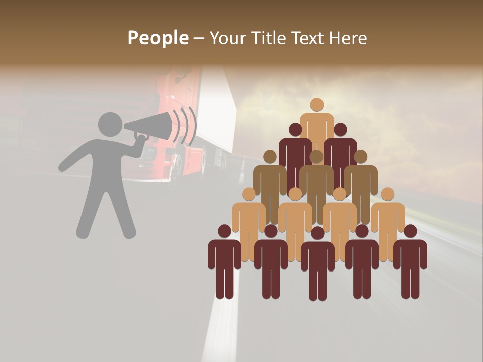 High Line Tilt PowerPoint Template