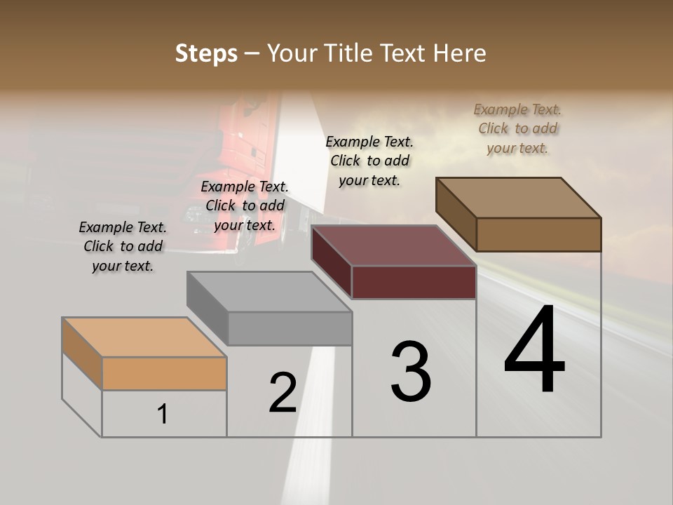 High Line Tilt PowerPoint Template