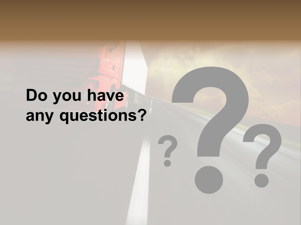 High Line Tilt PowerPoint Template