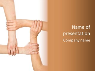 Grip Corner Work PowerPoint Template