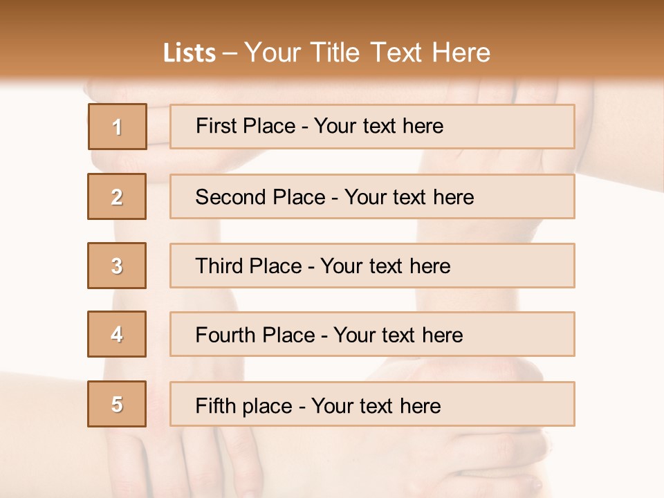 Grip Corner Work PowerPoint Template