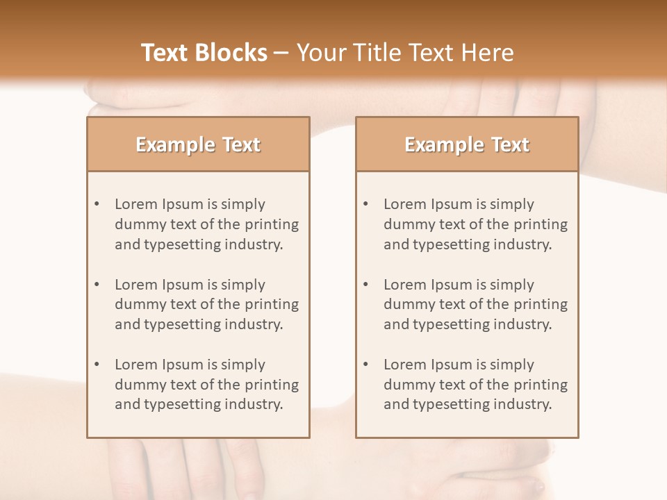 Grip Corner Work PowerPoint Template