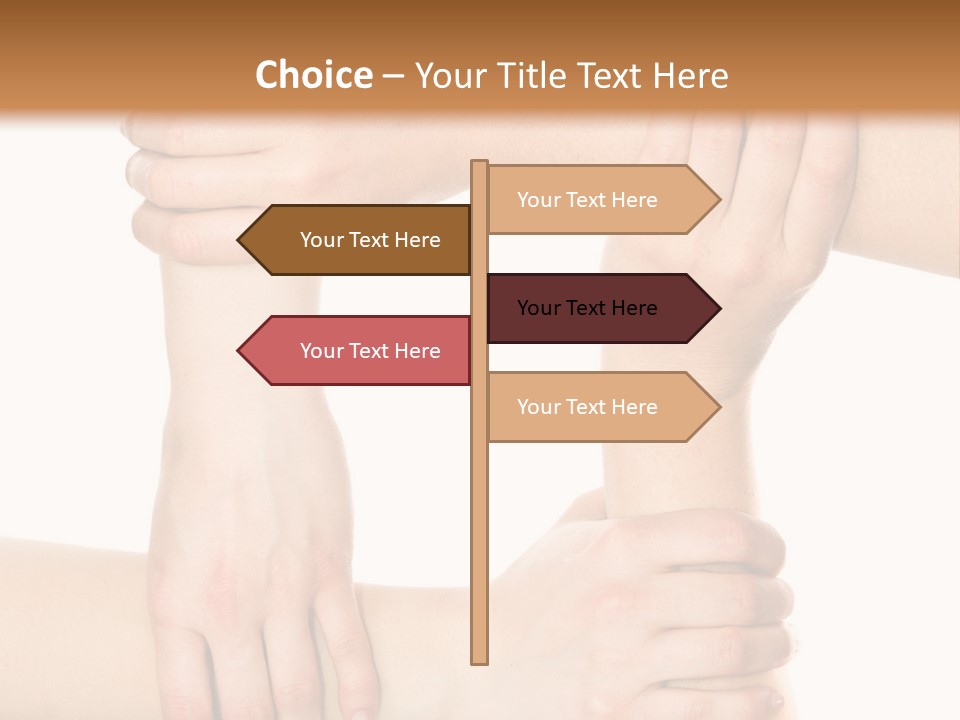 Grip Corner Work PowerPoint Template