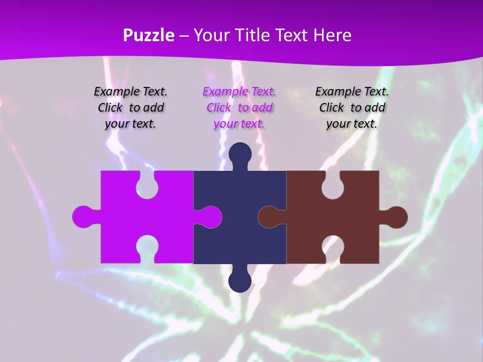 Addiction Plant Nobody PowerPoint Template