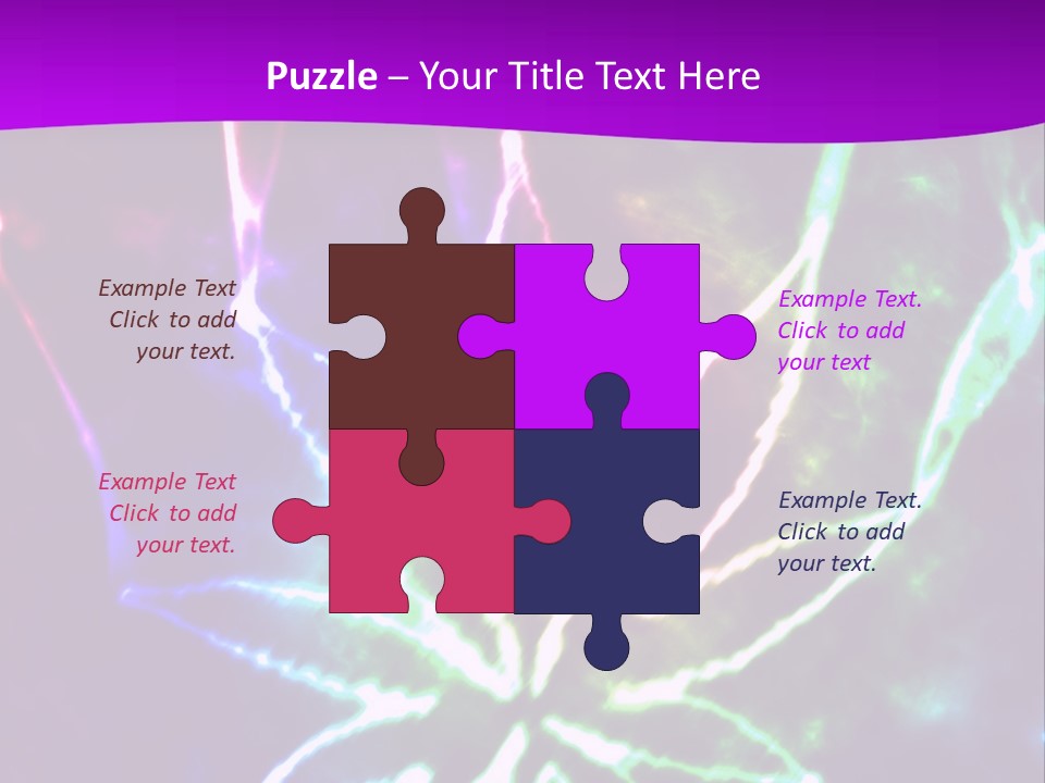 Addiction Plant Nobody PowerPoint Template