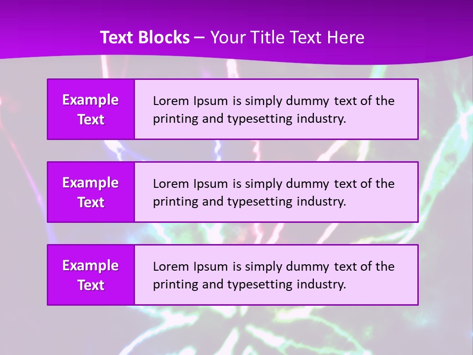 Addiction Plant Nobody PowerPoint Template