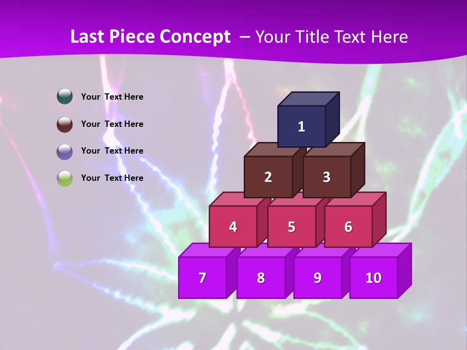 Addiction Plant Nobody PowerPoint Template