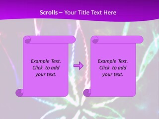 Addiction Plant Nobody PowerPoint Template