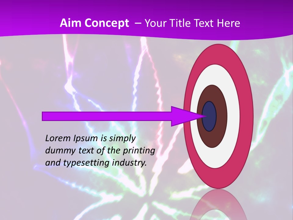 Addiction Plant Nobody PowerPoint Template