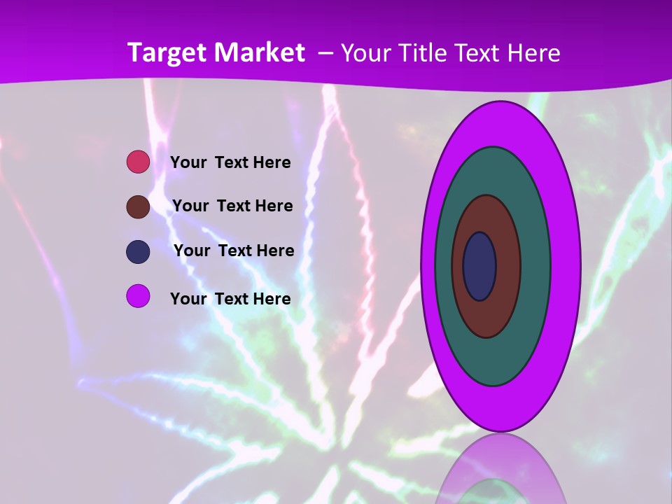 Addiction Plant Nobody PowerPoint Template