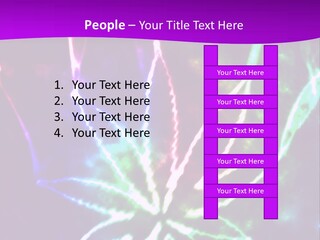 Addiction Plant Nobody PowerPoint Template