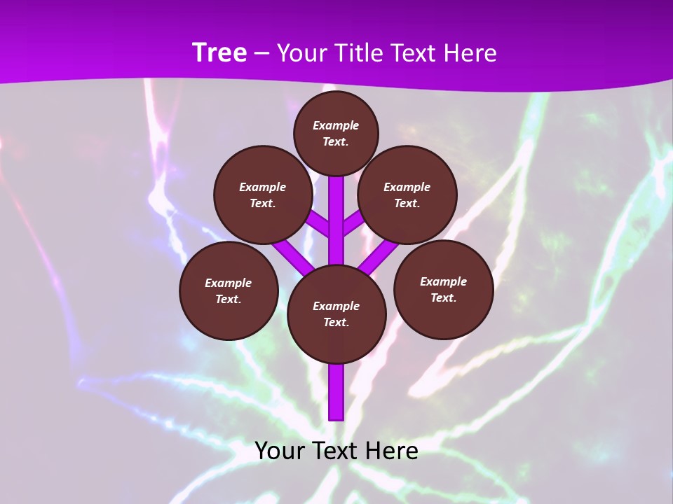 Addiction Plant Nobody PowerPoint Template