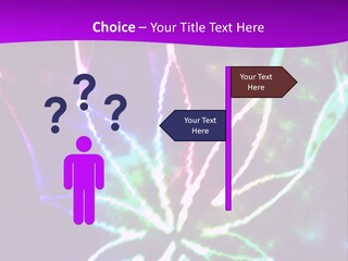 Addiction Plant Nobody PowerPoint Template